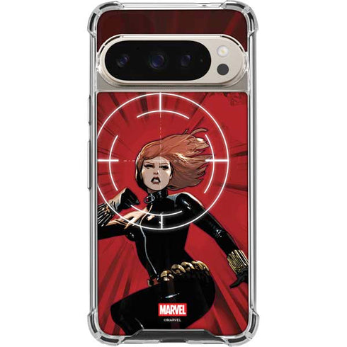 Marvel Black Widow Widowmaker Google Pixel 9/9 Pro Clear Case
